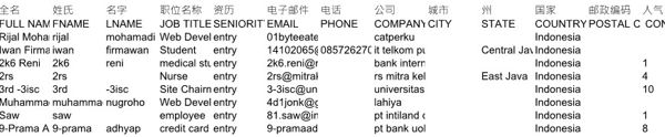 权益投研个人经纪全量信息数据印度尼西亚244287条
