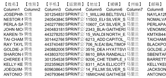 基金股票ETF等投资客户美国马里兰87802条