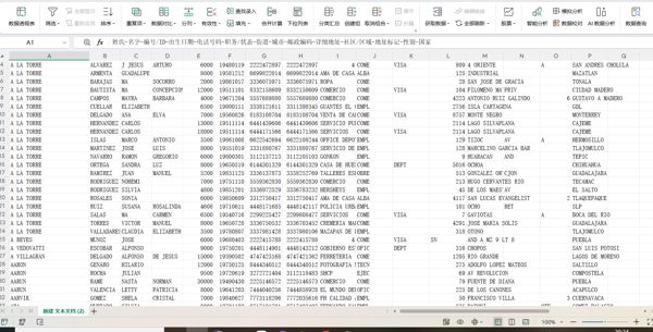 墨西哥花旗Banamex银行数据260万