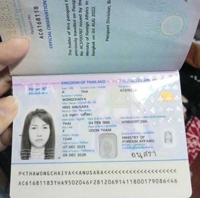 泰国护照总共200套具体看图片