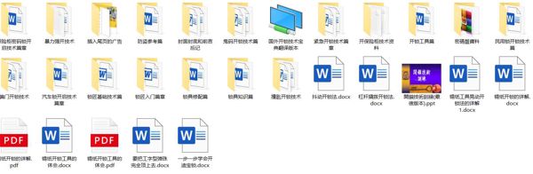 市面上所有的锁都能开，各种私密技术都有