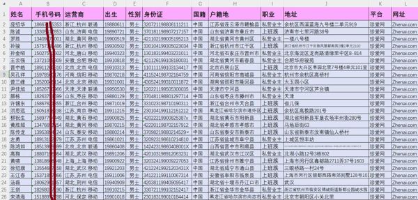 珍爱网男性5万条，婚恋交友未婚男性，相亲单身光棍男性色男约炮