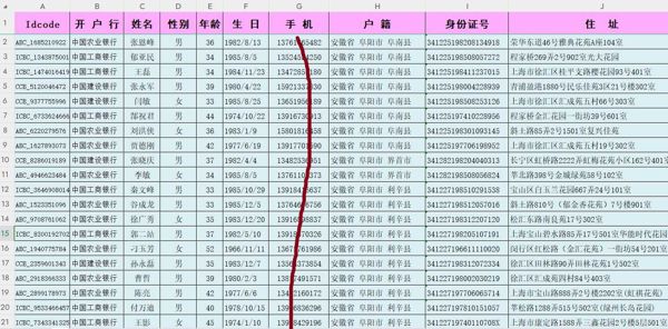 银行存款三大行20万条，工行建行农行大额存款理财客户