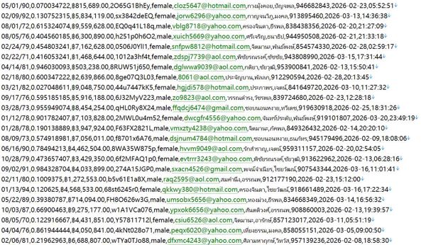 泰国保险委员会监管官网505w用户数据资料 httpsoic.or.th