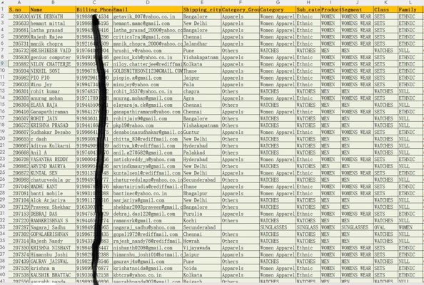印度亚马逊购物类amaz平台15万条，高消费人群