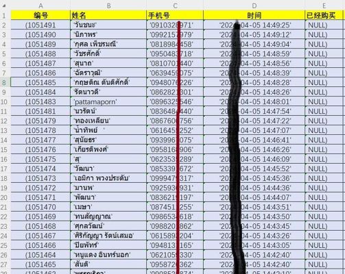 泰国电子产品购物类40万条，泰国高消费人群