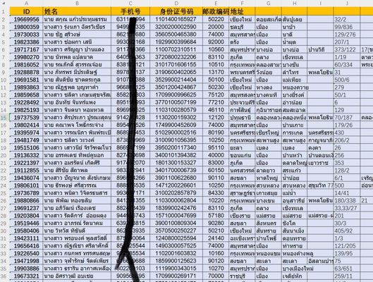 泰国投资理财，带身份证11万条