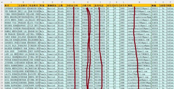 印度教师97万条，印度稳定收入人群，印度老师