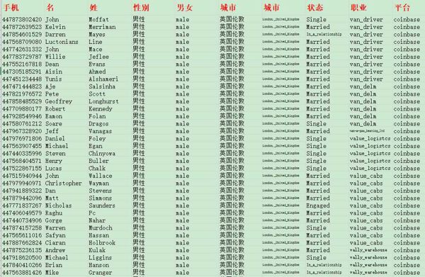 赌场VIP客户信息英国伦敦200万条