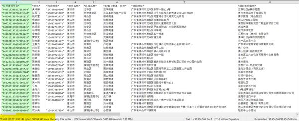 信息包括：公民身份号码 姓名 移动电话 地市名称 区域名称 乡镇（街道）名称 详细地址 组织机构名称 地球经度 地球纬度 组织机构代码 上报类别代码 上报类别名称 是否认证标识代码 是否认证标识名称 户主公民身份号码 数据来源标识代码 数据