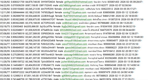 泰国 thai-property.com 本土房产交易网（客户信息）545w