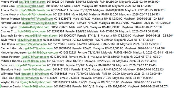 马来西亚 luxuryproperty.com.my 高端房产网（客户信息）674w