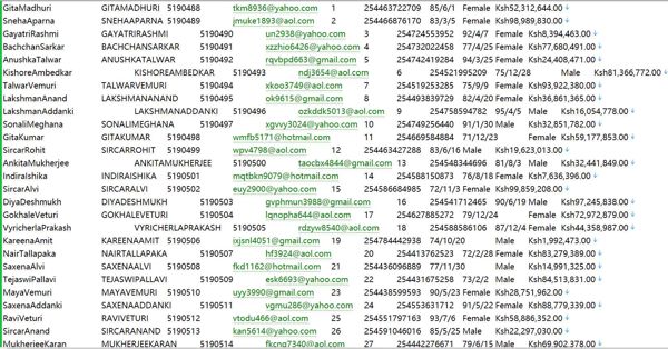肯尼亚brs.go.ke全国各行各业公司管理数据资料589W