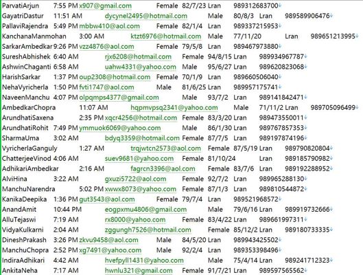 伊朗（www.banksepah.ir）赛帕银行存款客户信息529W