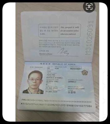 10个韩国护照