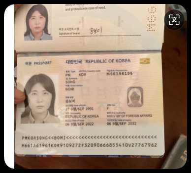 韩国新版护照528个