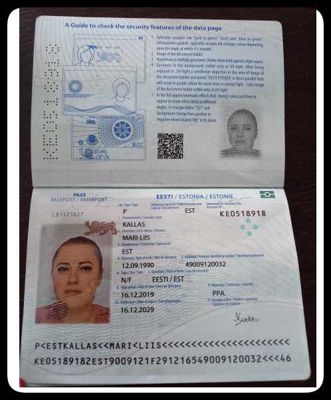 爱沙尼亚正反护照17个+一套身份证+一套驾驶证 (1)
