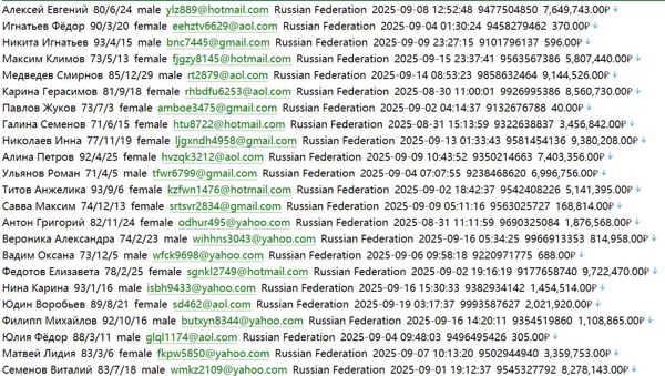俄罗斯（hh.ru）全职，兼职，远程个人求职620w