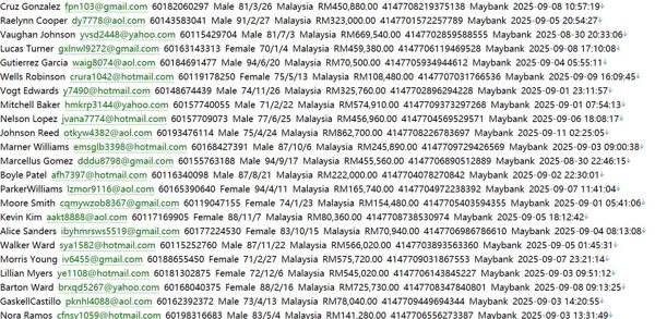 马来西亚（KLSEScreener）股票市场数据分析696w