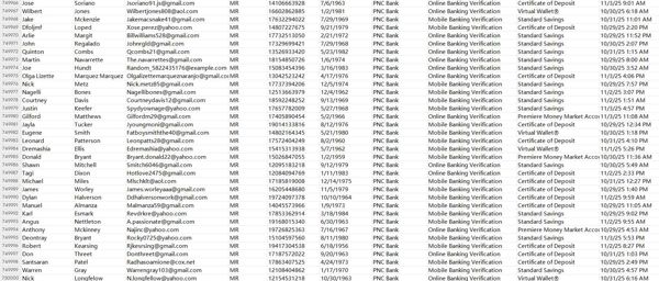 【11月4日更新】--美国PNC银行大资金储蓄客户75万（筛选男性，40-70岁）

独家渗透资源，一手发布，可稳定更新