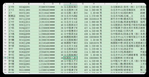 居住在台湾的中国人69条