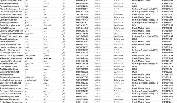 Albilad Tadawul是沙特Albilad银行的证券部门，作为沙特阿拉伯最大的ETF发行商，其管理资产规模占沙特市场份额的70%

本次更新77万条投资数据，8月20日首次上新，一手数据！！筛选的账户都是高资产的有钱人