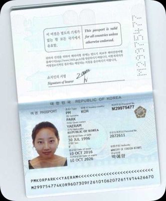韩国护照30套