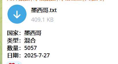 墨西哥密正5000+   2025.08