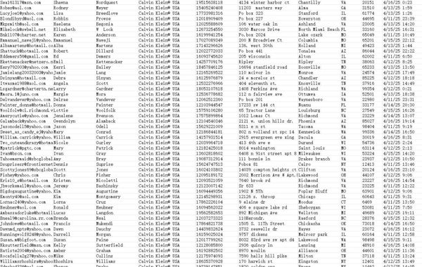 数据总量65万 ，分类为服装、珠宝类客户 ，4月份订单数据 ，以下方上传格式为准

该平台客单价偏高，客户属于中高端类型

新鲜数据，先买先用。购买后mega网盘自动发货