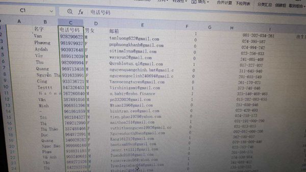 名字 电话号码 男女 邮箱 1 001-202-034-261 出生日期 贷款时间 还款时间 . 国家