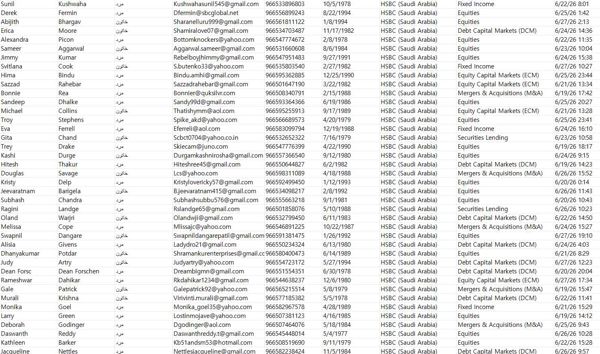 渗透网址：www.hsbc.com.sa  包含：股票、股权、债务市场、借贷、固定收益等交易数据  2026年6月首次更新，截图已上传，独家发布一手资源，自动发货！！