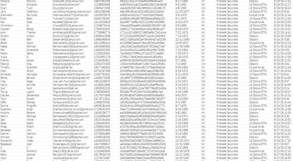 最近10天内的交易数据，渗透来源：www.firstrade.com 一手资源，独家发布！！支持持续更新！！新资源，购买后尽快使用