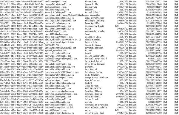 印尼/印度尼西亚纯女性-10万精聊！