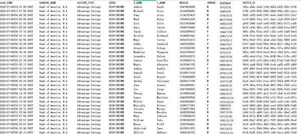 26/7/6最新提取_美国银行美国股票美国富人(美银BofA)高级大额储蓄账户81万条_新数据