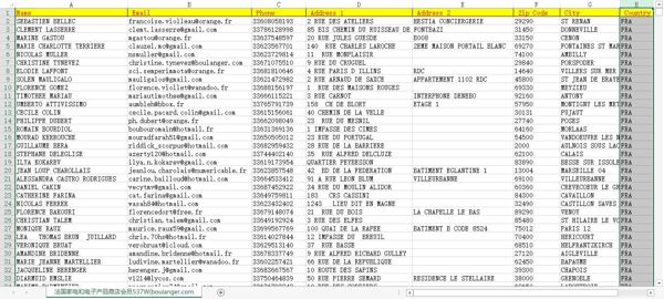 【网盘自动发货】⚡️法国家电和电子产品商店会员数据537W⚡️下单自助提取下载链接
