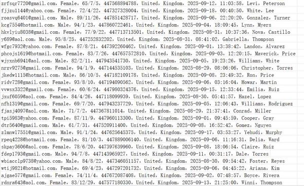 英国个人房产交易网（客户个人信息）934w用户数据资料purplebricks.co.uk