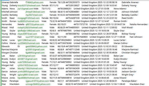 英国Net-a-Porter(net-a-porter.com)奢侈品会员用户数据572W