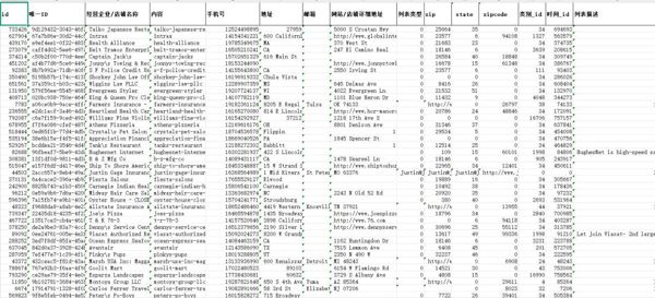 美国企业，店铺实体经营数据-32万-已去重
